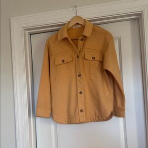 Madewell Camel Utility Jacket
